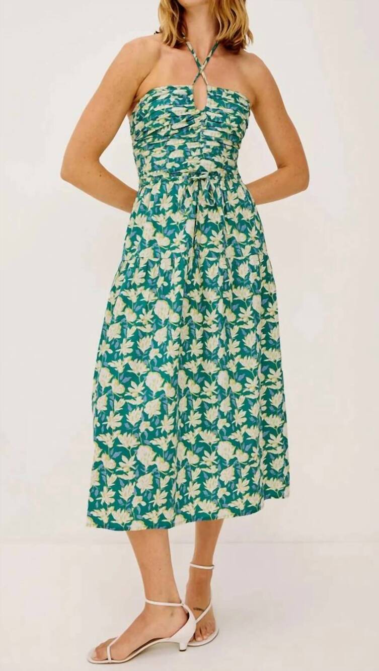NEW RAILS irene midi dress in green may